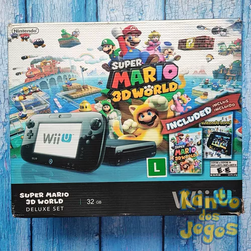 Console - Nintendo Wii U Desbloqueado + 1 jogo ( USADO )