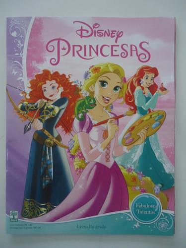 Álbum Disney Princesas Fabulosas Talentos Vazio