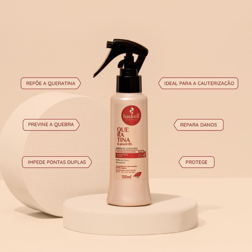 Kit Haskell Queratina Sh. Condicionador E Máscara 500ml/g