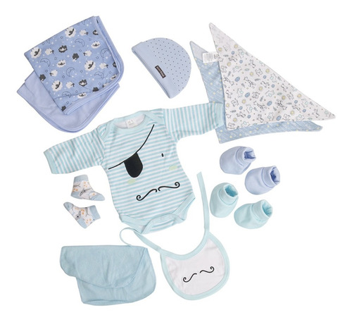 Set Regalo Bebe Combo Oferta 45 Ajuar Baby Shower Petit Bebe