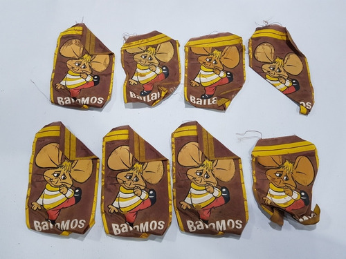 Imagen 6 de 8 de Topo Gigio Antiguos Banderines + Llavero Lote X 12 Mag 58425
