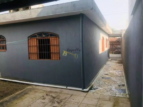 Ótima Casa 3 Dormitórios Em Peruíbe Lado Praia Em Jardim Santa Cruz! $ 200mil Financia