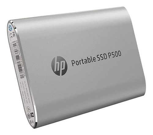 Disco sólido externo HP P500 7PD51AA 250GB silver