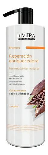  Shampoo Cabello Dañado Chocolate Riviera 1l