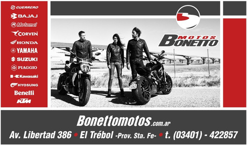 Guerrero Trip Base - 0 Km - No Energy Blitz - Bonetto Motos