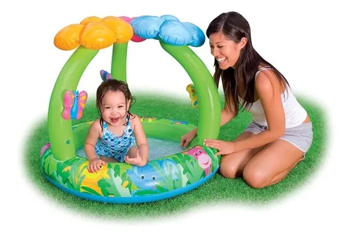 Pileta Inflable Intex Para Chicos Jungle Flower