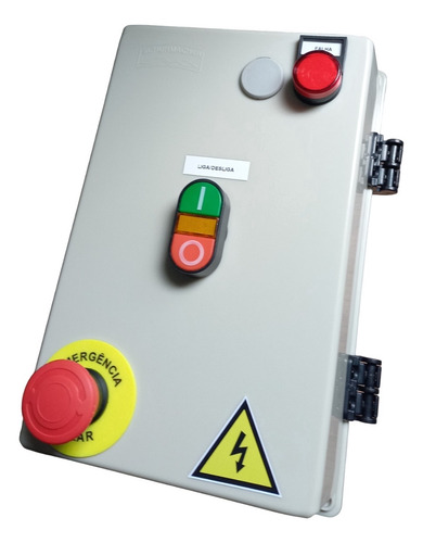 Quadro De Comando Para Motor 1,5cv 220v Trifásico