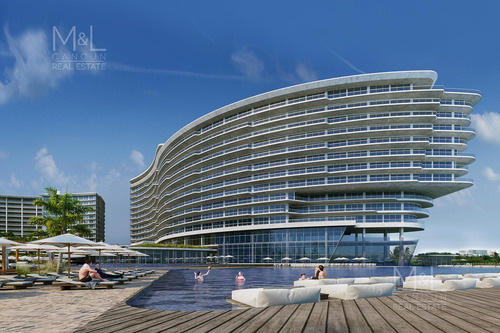 Departamento En Venta Cancún. Bvg Grand Island De 1 Recámara Vista Al Mar Y Laguna. Zona Hotelera