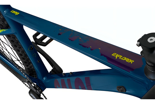 Bicicleta Caloi Exp Comp Sl Tmr29v9 Azl A24 - Tam 17