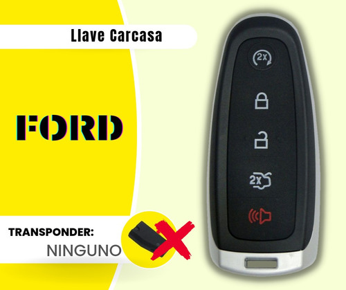 Llave Carcasa Ford Explorer Smartkey