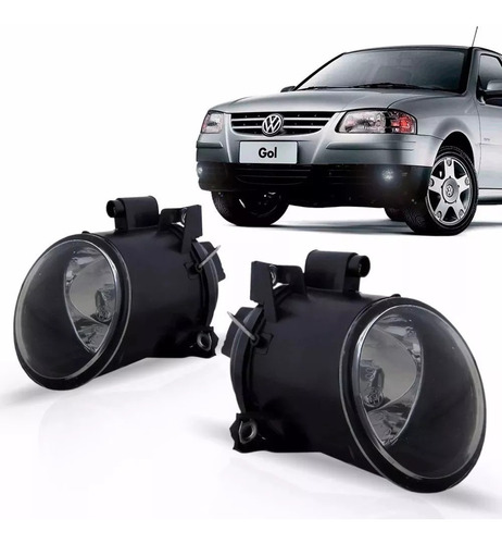 Juego De Faros Auxiliar Vw Fox Suran 03 -09 Y Gol 2006 -2014