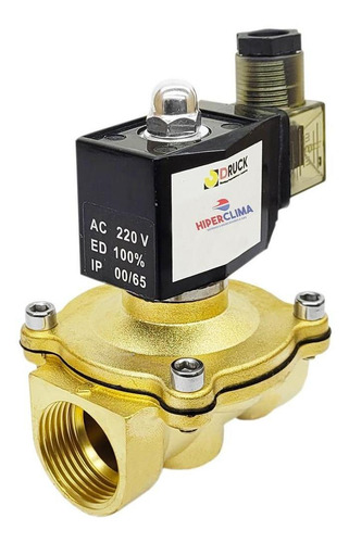 2x Válvulas Solenoide Diafragma 1 Polegada Normal Fechada