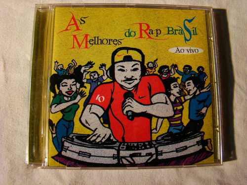 As Melhores Do Rap Brasil Ao Vivo Varios  Brasil Cd