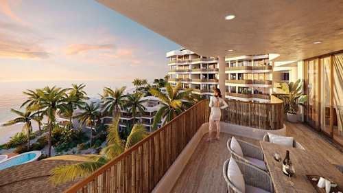 Departamento En Venta En La Playa. San Crisanto, Yucatán