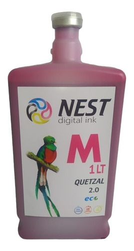 Nest Digital Tinta Eco Solvente Quetzal X 1 Litro Magenta