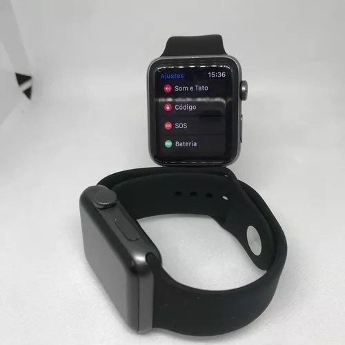 Relogio Apple Watch Series 3 GPS 38mm Caixa de Aluminio com