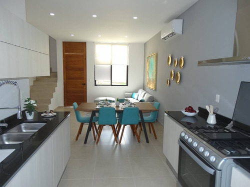 Imagen 6 de 28 de Venta De Casa En Paraiso Playa Del Carmen Cerca Del Mar Caribe