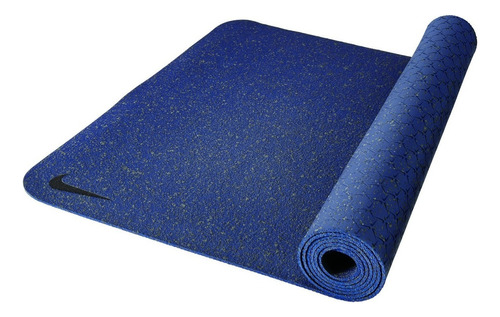 Tapete Para Yoga Nike Flow 4mm Color Azul Marino