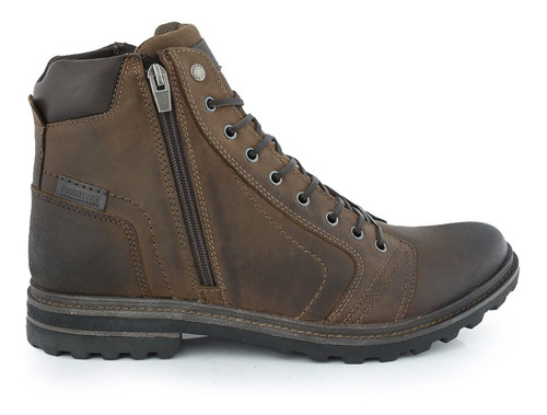 Borcego Hombre Cuero Bota Freeway Goma Sport - Hcbo00910   