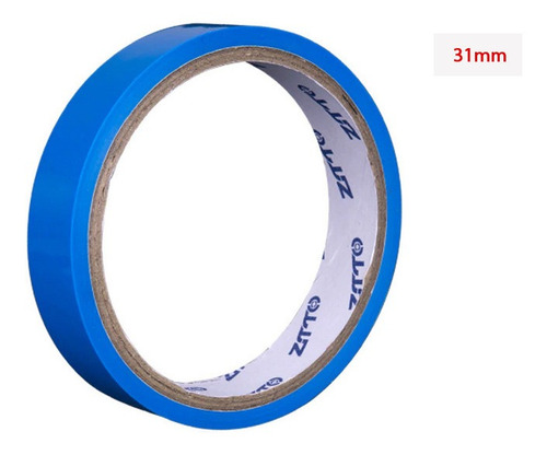 Imagen 1 de 5 de Cinta Para Tubular Tubeless Llanta Bicicleta 31mm X 10metros