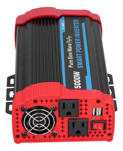 Inversor De Corriente Onda Sinusoidal Pura Universal 5000w P