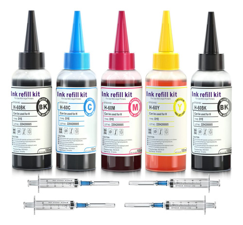 Kit De Recarga De Tinta Juyudow Compatible Con Cartucho De