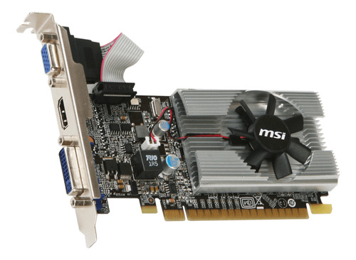 Tarjeta De Video Msi Nvidia Geforce 210, 1gb Ddr3 64-bit