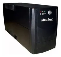 Comprar Ups Estabilizador Atomlux 1000va Con 2 Tomacorrientes Negro