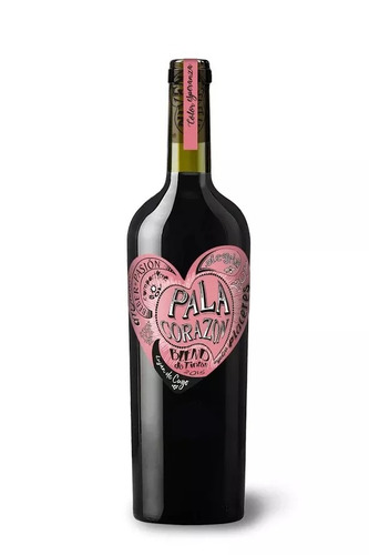 Pala Corazón Blend De Tintas Caja X 4 - Niven Wines - Envíos