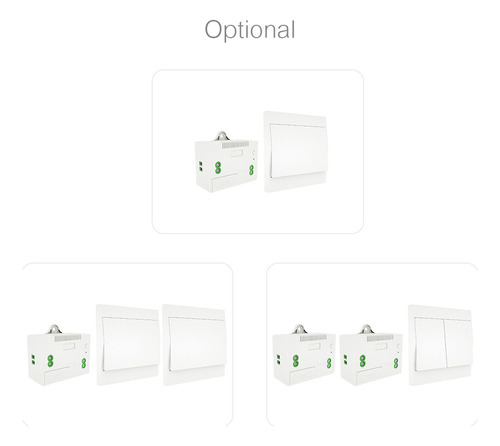 Kit Interruptor Inalámbrico 110-230v Y Receptor Control Remo