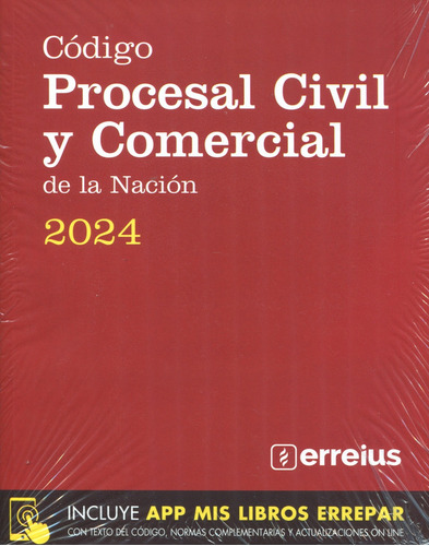 Código Procesal Civil Y Comercial Nación - Erreius