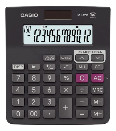 Casio 15531 Calculadora De Mesa Mj-12d