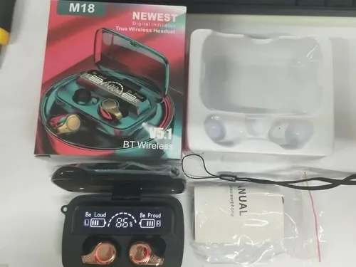 Audifonos Bluetooth V5.1 Funcionan Como Power Bank M18 MercadoLibre