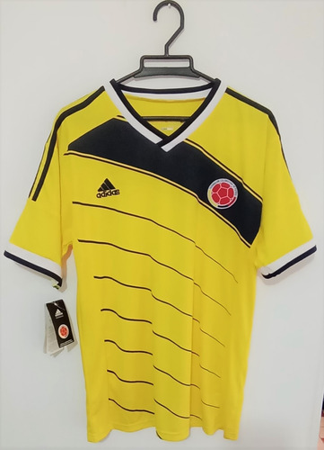 Camisa Selección Colombia De Futbol Amarilla Talla M