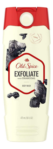 Old Spice Gel De Bano Para Hombres Exfoliante Con Carbon 16