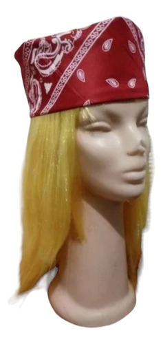 Disfraz Peluca Rubia Rock Star By La Parti Wigs