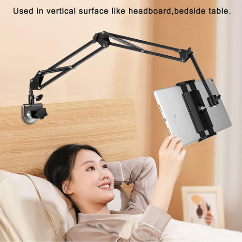 Soporte Tablet Teléfono iPad Cama [abrazadera Inferior...