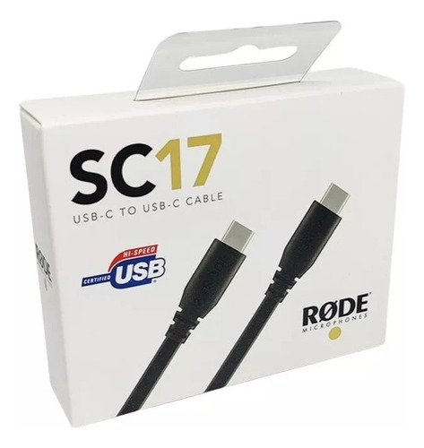 Cable Rode Sc17 Usb-c To Usb-c (1.5m)