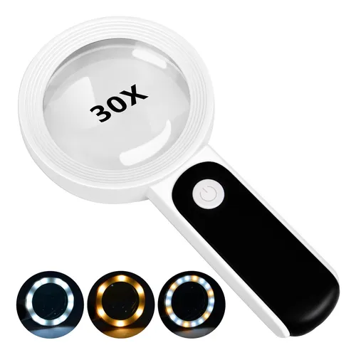 Lupa Con Luz Lupa Grande Port til De 30x Cuotas sin inter s