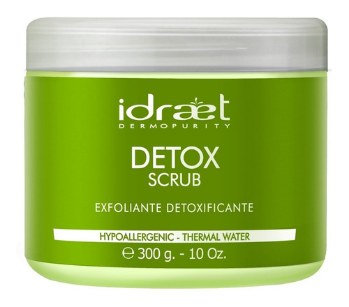 Imagen 1 de 10 de Detox Scrub Exfoliante Oxigenante Renueva La Piel Idraet