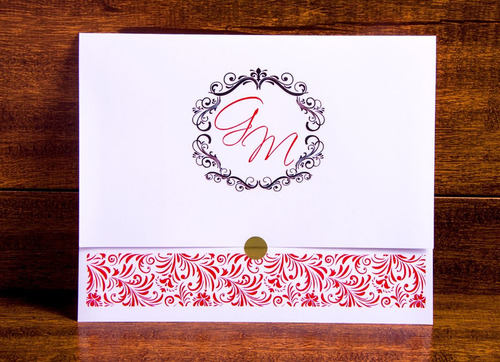 Imagem 3 de 7 de 100 Convite Casamento, Bodas De Ouro + 160 Individuais
