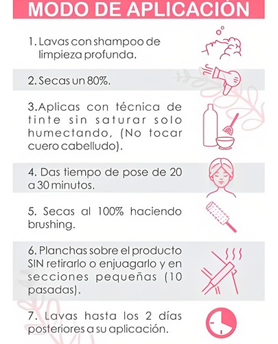 Cocktail Capilar: Alisado Y Reparación 2 En 1 (90% Alaciado)