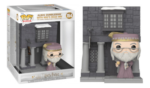 Boneco Pop Deluxe HP Albus Dumbledore con cabeza de cerdo Inn #154 Funko