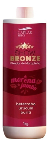 Fixador De Marquinha Morena Jambo Show Bronze Capilar 1kg