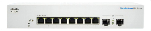 Switch Cisco Cbs220-8t-e-2g 8 Puertos Gigabit 2 Sfp Admin