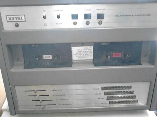 Duplicadora Copiadora De Cassettes Cd4