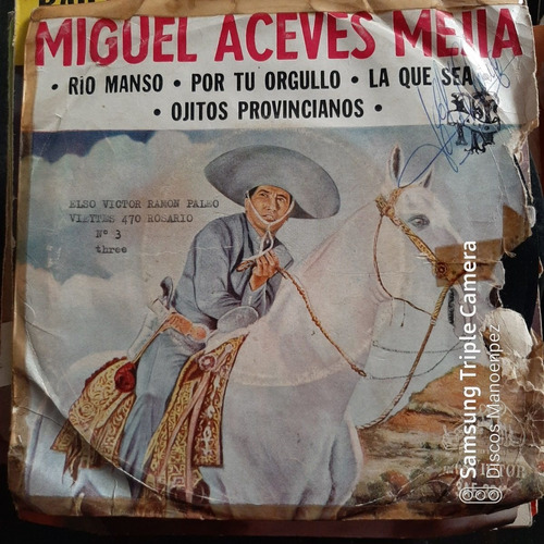 Simple Sobre Miguel Aceves Mejia Rca Victor C14