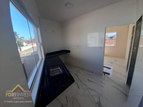 Imagem 13 de 24 de Excelente Casa De Condomínio Sobreposta C/ Quintal De 2 Dormitórios À Venda, 300mts Da Praia, Por R$ 230.000 - Caiçara - Praia Grande/sp - Ca0848