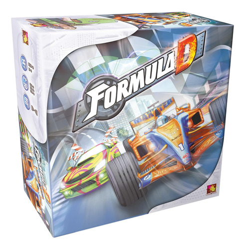 Juego De Mesa De Fórmula D: ¡emociones De Carreras De Alto R