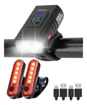 Comprar Juego De Luces Led Recargables Por Usb Para Bicicleta En La